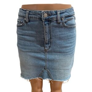 Tinseltown Blue Mini Pencil Skirt Casual